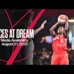 Las Vegas Aces at Atlanta Dream Postgame