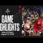 Las Vegas Aces at Atlanta Dream Highlights | 8.27.25