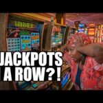 We WON 3 JACKPOTS on Cowboy Slots Favorite Slot Machines in Las Vegas!