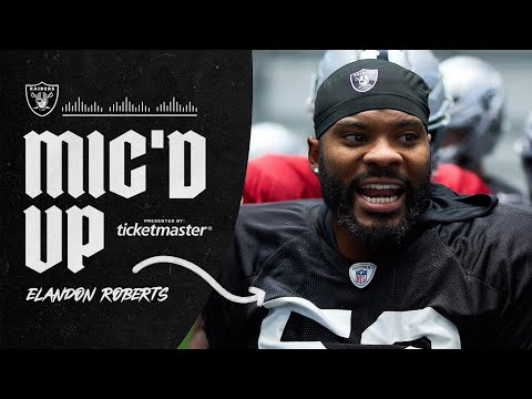 Elandon Roberts Mic’d Up During Training Camp: ‘You Know What Time It Is!’