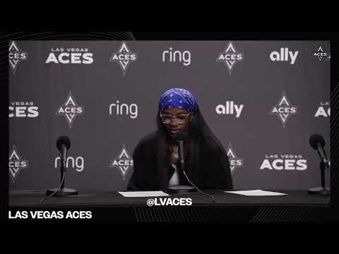 Las Vegas Aces at Golden State Valkyries Postgame