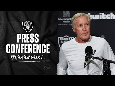 Pete Carroll and Geno Smith Postgame Presser - 8.7.25 | Preseason Week 1