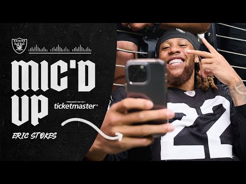 Eric Stokes Mic’d Up During Raiders Mock Game: ‘Let’s Have Fun Today!'