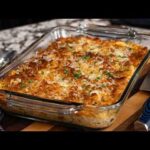 Creamy Chicken and Cheese Casserole Bake