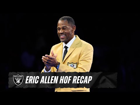 Eric Allen Takes His Place in Canton