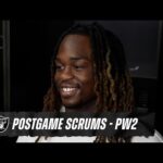 Ashton Jeanty, Geno Smith, Maxx Crosby, Jeremy Chinn and Kyu Blu Kelly Postgame | Preseason Week 2