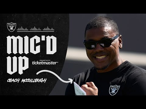 Coach McCullough Mic'd Up During Training Camp: 'We Built Different!'