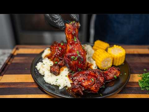 How to Make BBQ Chicken Legs in the Crockpot (Fall-Off-the-Bone!)