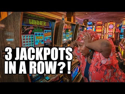 We WON 3 JACKPOTS on Cowboy Slots Favorite Slot Machines in Las Vegas!