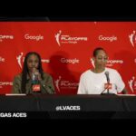 Las Vegas Aces vs Seattle Storm Postgame | Round 1 Game 3