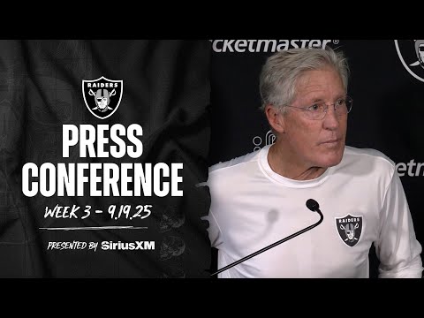 Pete Carroll Presser - 9.19.25