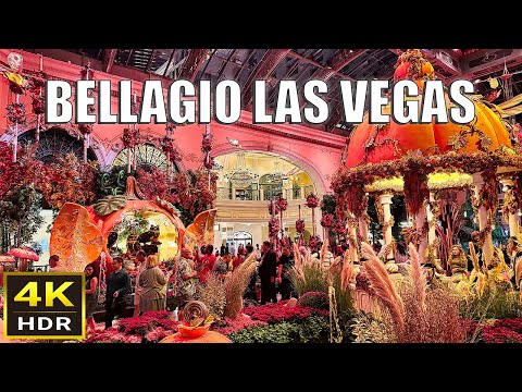 Bellagio Las Vegas Walk - September 2025 - Autumn Bellagio Conservatory