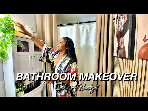 Styling Our Bathroom | We Bought A Bathroom Cabinet | Bathroom Makeover
