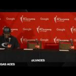 Las Vegas Aces vs Indiana Fever Postgame | Round 2 Game 2