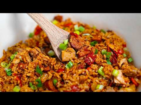 Easy One-Pot Jambalaya Recipe | Classic Louisiana Cajun Rice Dish