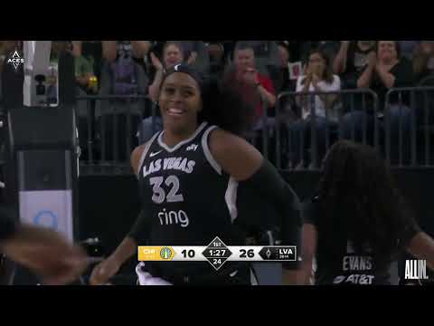 Las Vegas Aces vs Chicago Sky Highlights | 9.9.25