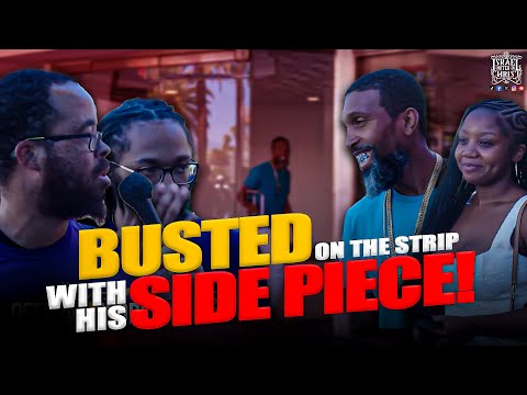 Busted On The Strip With His Side Piece! #Viral #Trending #Reaction