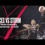 Las Vegas Aces vs Seattle Storm Postgame | Round 1 Game 1