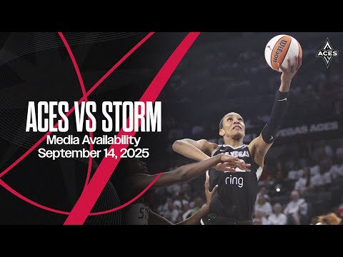 Las Vegas Aces vs Seattle Storm Postgame | Round 1 Game 1
