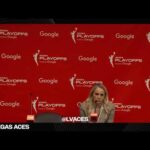 Las Vegas Aces at Seattle Storm Postgame | Round 1 Game 2