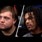 Jackson Powers-Johnson, Darien Porter and Stone Forsythe Scrums | Week 5 vs. Colts