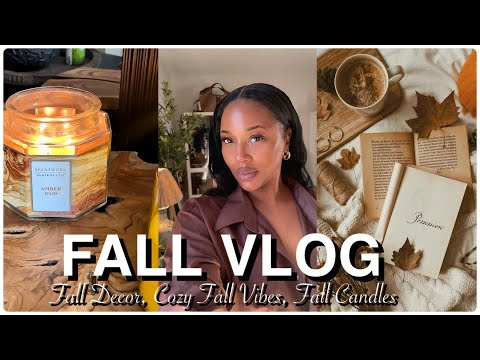 FALL VLOG | WALMART FALL CANDLES | LOVE IS BLIND?? | COZY HOME UPDATES