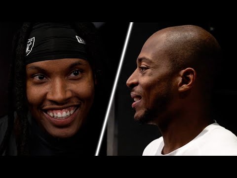 Tyler Lockett and Lonnie Johnson Jr. Scrums