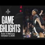 Las Vegas Aces vs Phoenix Mercury Highlights | 10.3.25