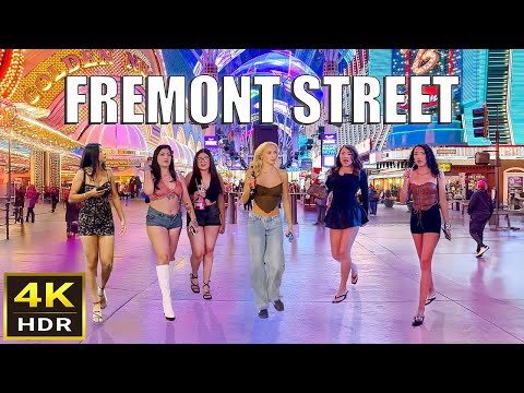 Fremont Street Las Vegas Midnight Walk – October 2025 – Downtown Las Vegas