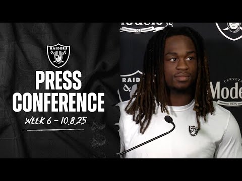 Pete Carroll, Geno Smith and Ashton Jeanty Presser – 10.8.25