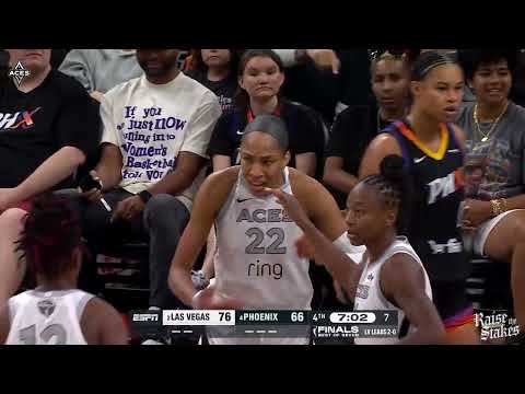 Las Vegas Aces at Phoenix Mercury Highlights | 10.8.25