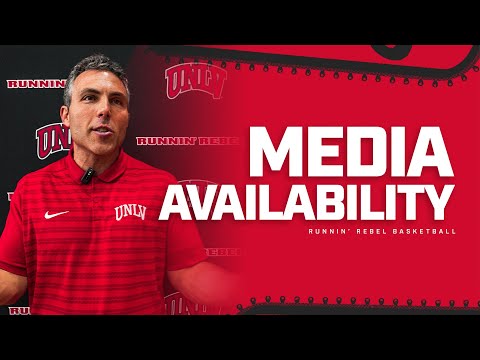Runnin’ Rebel Media Availability – Coach Pastner (10-8-25)