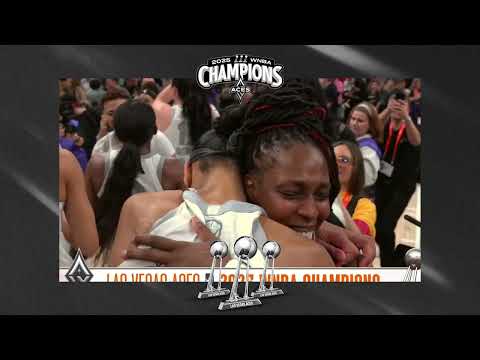 The Las Vegas Aces are the 2025 WNBA Champions! 🏆🏆🏆