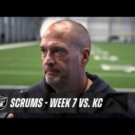 Tom McMahon and Jordan Meredith Scrums | Week 7 vs. Chiefs