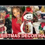 Shopping for Christmas Decor in St.Louis | Thrift Store Haul + Burlington Holiday Decor