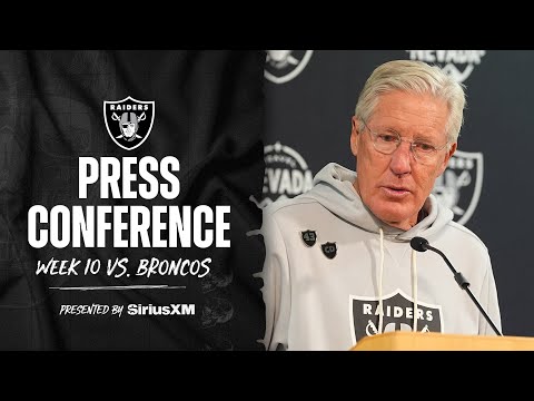 Pete Carroll and Geno Smith Postgame Presser – 11.6.25 | Week 10