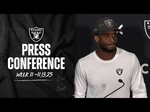 Pete Carroll, Geno Smith and Ashton Jeanty Presser – 11.13.25