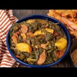 Southern Collard Greens and Potato Stew