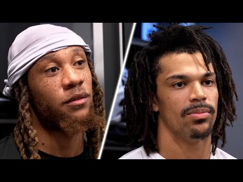 Eric Stokes, Jack Bech, Darien Porter and Dont’e Thornton Scrums | Week 11 vs. Cowboys