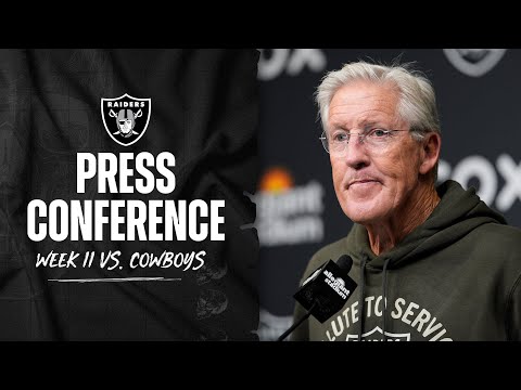 Pete Carroll and Geno Smith Postgame Presser – 11.17.25 | Week 11