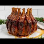 Juicy Glazed Crown Roast of Pork | Holiday Dinner Made Easy