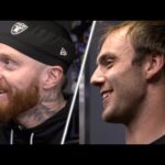 Maxx Crosby, Brock Bowers and Ashton Jeanty Scrums | Week 17 vs. Giants