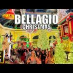 Bellagio Las Vegas Walk – December 2025 – Bellagio Christmas Display