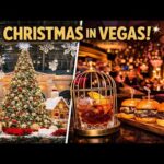 Christmas in Vegas Is Magical! 🎄 Bellagio Conservatory, Strip Walk & Pinky by Vanderpump