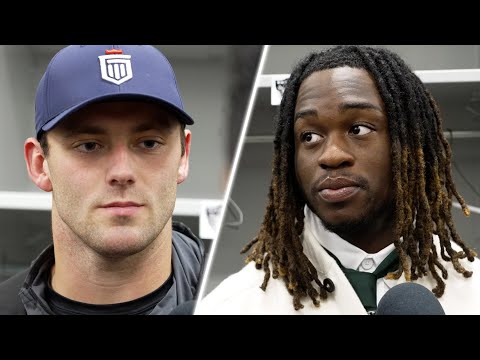 Brock Bowers, Ashton Jeanty, Eric Stokes and DJ Glaze Postgame Media | Week 13