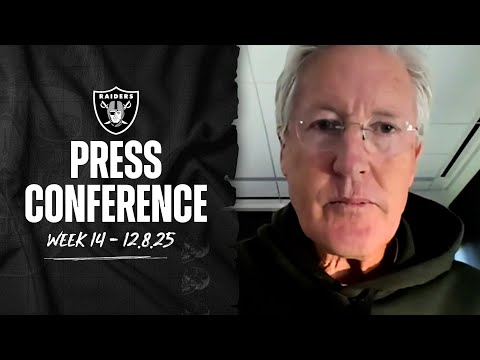Pete Carroll Recaps Week 14, Provides Updates on Geno Smith and Kyu Blu Kelly