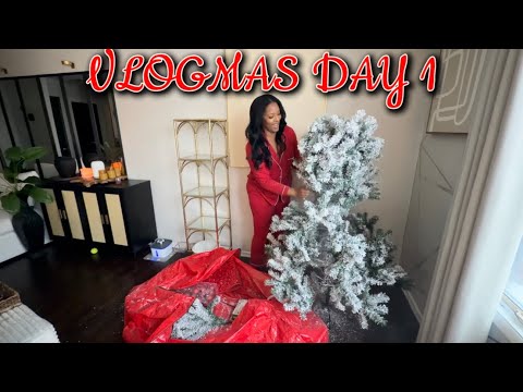 TEMU CHRISTMAS TREE | Was it worth the purchase??? VLOGMAS DAY 1