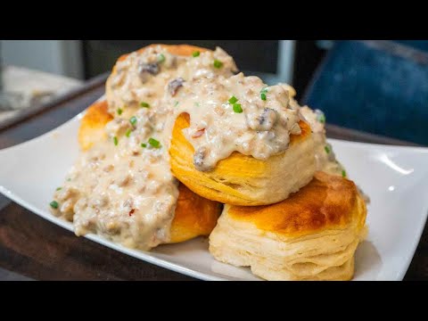 Easy Biscuits and Sausage Gravy Recipe (Perfect Comfort Food)