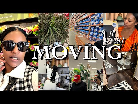 MOVING VLOG | Shopping for our New Home | Loft Apartment Living Ready | Day In My Life
