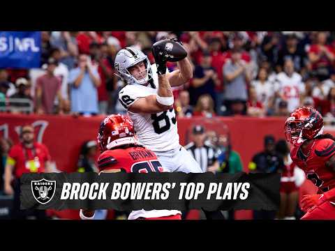 Brock Bowers’ Best Plays From 2025 Season | Full Highlights | Raiders
